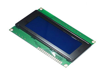 شاشة LED بيضاء صغيرة LCD ، 98 X 60 X 13.5mm 2004 حرف وحدة LCD