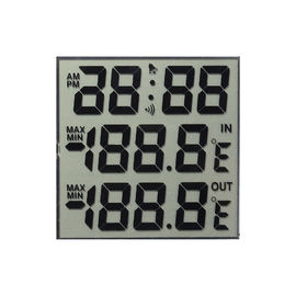 أرقام TN العرض LCD مخصص 3 شريحة الملتوية Nematic مايكرو لدرجة الحرارة